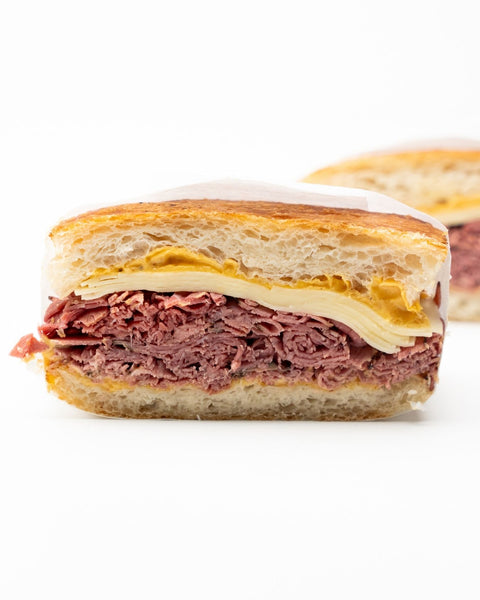 Pastrami Focaccia Sandwich