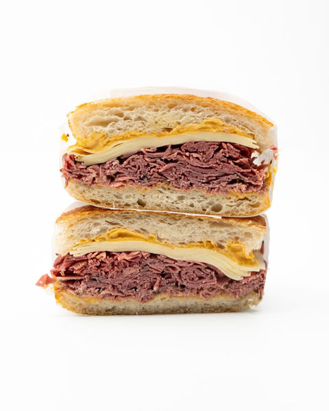 Pastrami Focaccia Sandwich