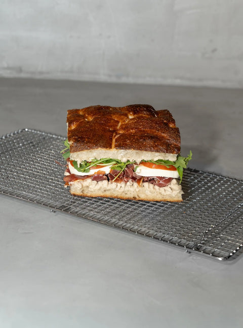 Prosciutto Focaccia Sandwich