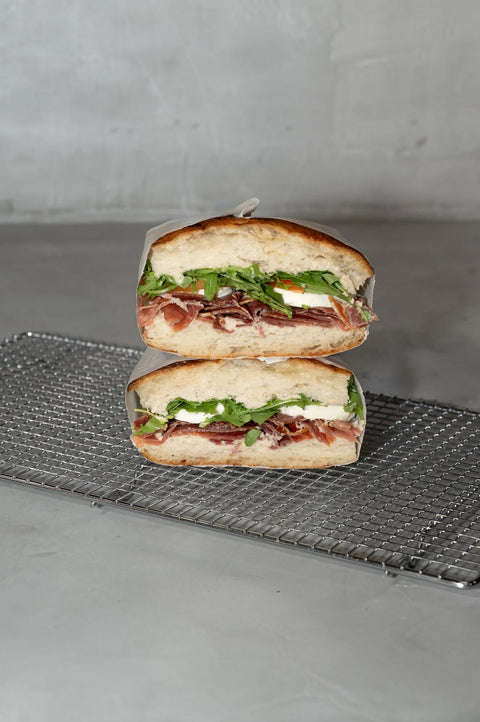 Prosciutto Focaccia Sandwich
