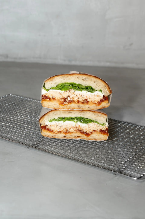 Pastrami Focaccia Sandwich